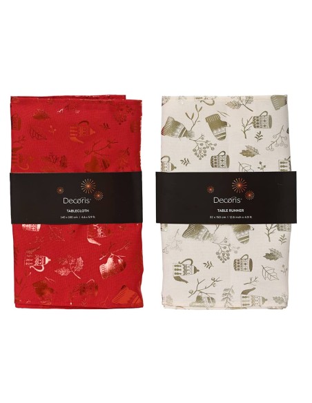 Camino mesa navidad colores surtidos, 32 x 150 cm