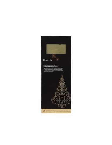 Árbol de papel verde ø30 x 40 cm