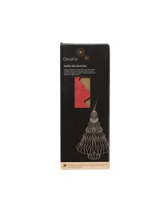 Árbol de papel rojo ø30 x 40 cm 2