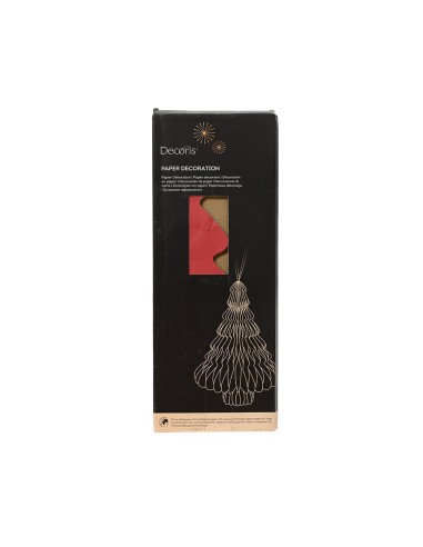 Árbol de papel rojo ø30 x 40 cm