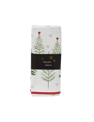 Mantel algodón navidad 140 x 0,10 x 180 cm