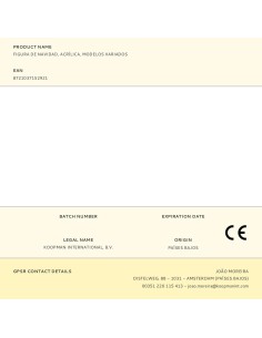 Figura de navidad, acrílica, 40 leds, interior y exterior, modelos variados 2