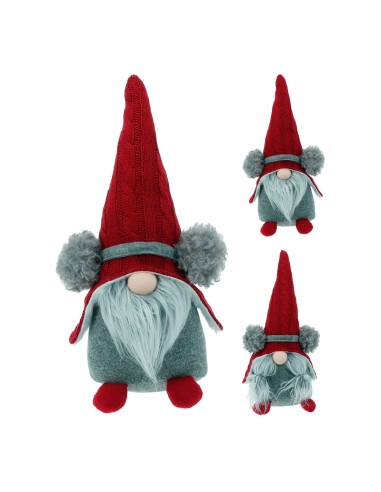 Gnomo rojo con orejeras, modelos variados