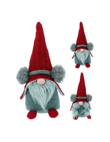 Gnomo rojo con orejeras, modelos variados