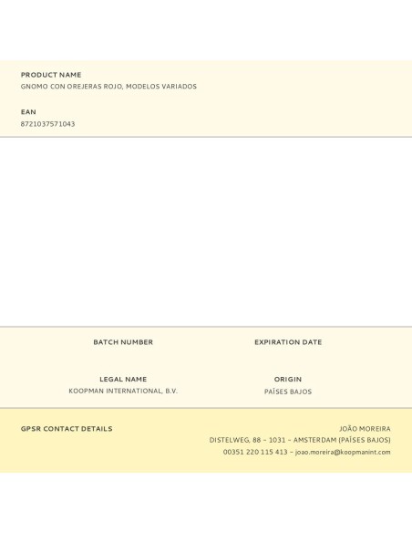 Gnomo rojo con orejeras, modelos variados