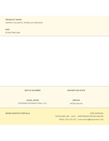 Gnomo colgante rojo y blanco, modelos variados