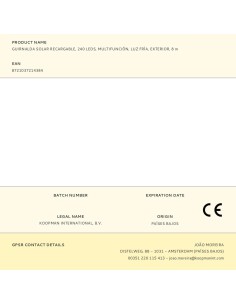 Cortina solar recargable, 240 leds, multifunción, luz fría, exterior, 8 m 2