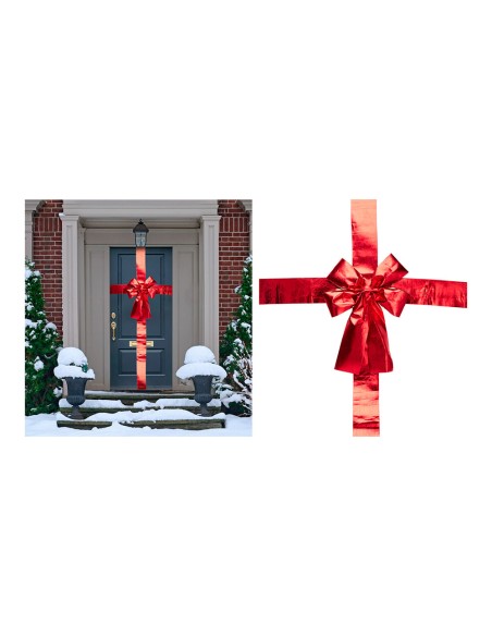 Lazo rojo para puerta