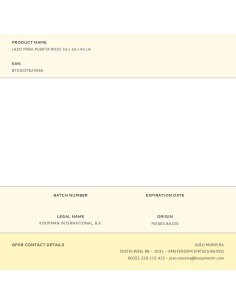 Lazo rojo para puerta 2