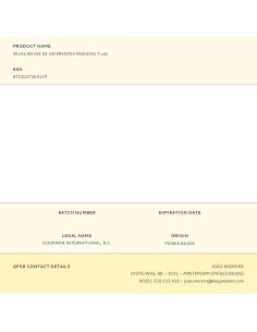 Velas de cera rojas de ø55 mm con diferentes alturas, 7 uds 2