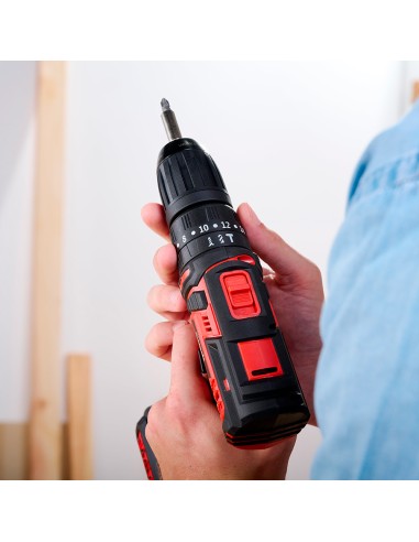 Taladro percutor / atornillador cid2050b 20 v...