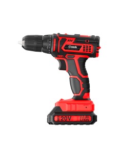 Kit maletín taladro percutor cid2051bca 20 v con baterías y accesorios 2