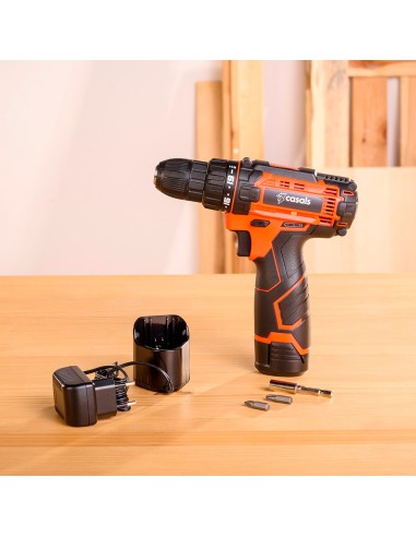 Taladro atornillador 12 v csc1205bc con maletin...