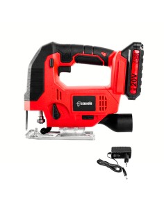 Sierra de calar inalámbrica cjs2050 20 v incluye bateria + cargador