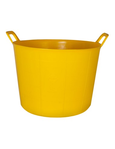 Capazo plástico amarillo n° 3 40 l