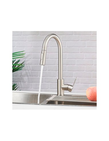 Grifo monomando de cocina caño alto extraíble...