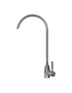 Grifo osmosis 1 agua, plateado cepillado