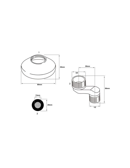 Excéntricas y florones grandes, kit