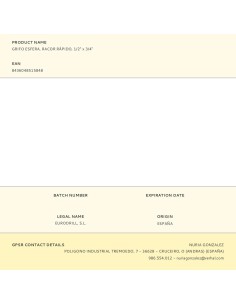 Grifo esfera, racor rápido, 1/2" x 3/4" 2