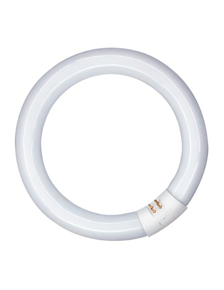 Tubo fluorescente circular 40w, g10q, 6500 k luz fria ø400 mm