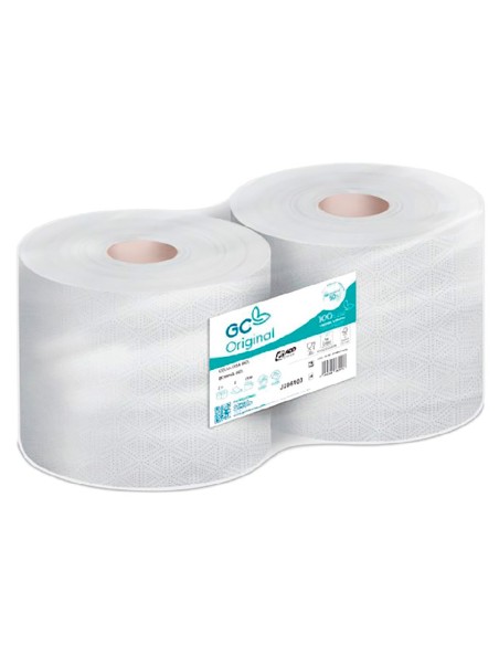 Bobina papel industrial 450 m 2 uds