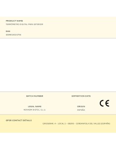 Termómetro digital para exterior 2