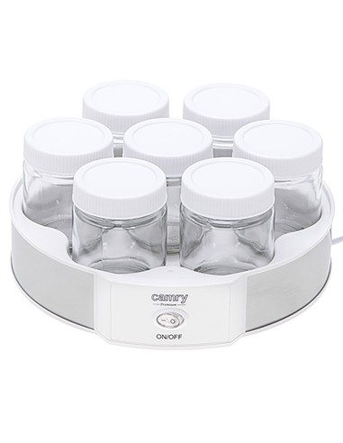 Yogurtera cr4519, blanca, 20 w, ø24 x 11,5 cm