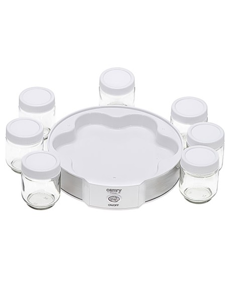 Yogurtera cr4519, blanca, 20 w, ø24 x 11,5 cm