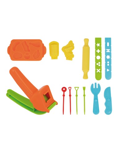 Maletín pasta blanda soft dough 8 botes 59 g...