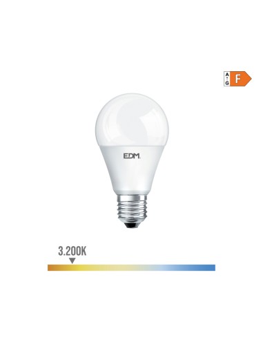 Bombilla standard led regulable e27 10 w 810 lm 3200 k luz calida ø6 x 11 cm