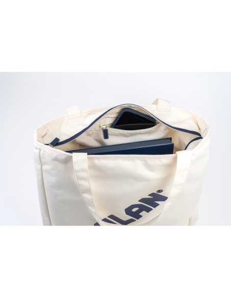 Bolso shopper colección "milan® gigante 403 since 1918" beige