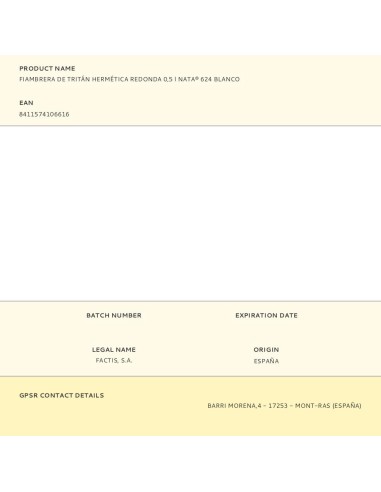 Fiambrera de tritán hermética redonda nata® 624...