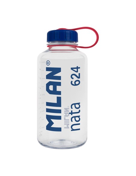 Botella de tritán 1 l " nata 624" transparente
