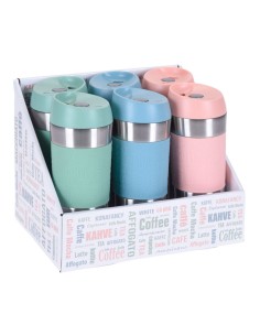 Taza termo colores surtidos 350 ml 2