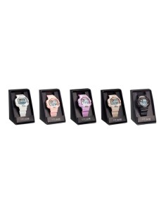 Reloj femenino de pulsera deportivo digital 5 colores surtidos