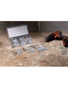 Surtido de tornillos y tacos 249 piezas 2