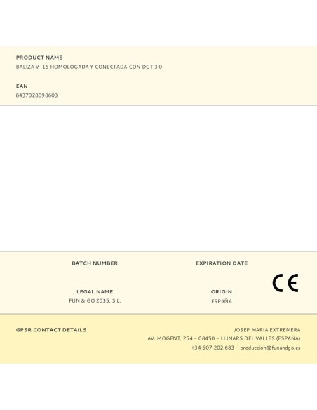 Baliza v16 de emergencia homologada conectada geolocalizable con dgt 3.0 isse safety light