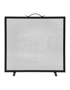 Pantalla chimenea color negro 60 x 0,5 x 60 cm