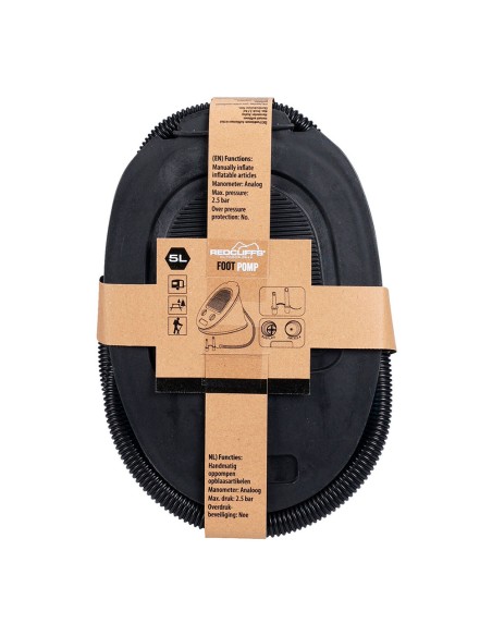 Bomba de aire de pie, 5 l, 265 x 185 mm