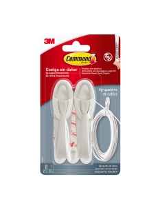 Percha agrupadora de cables, 2 uds + 3 tiras 2