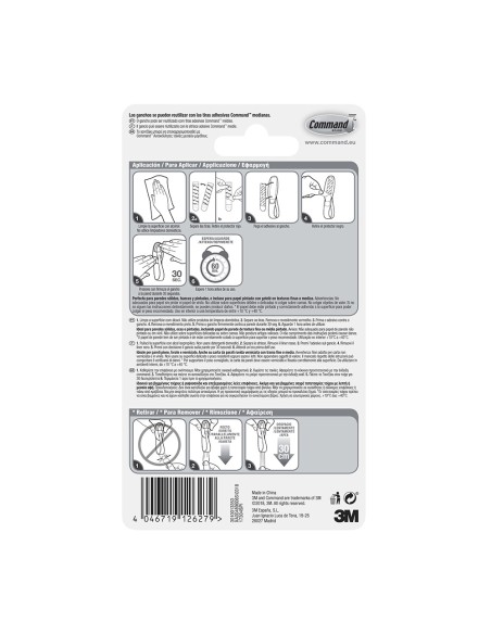 Percha agrupadora de cables, 2 uds + 3 tiras