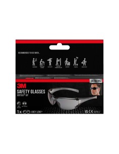 Gafas de seguridad virtua ap, lente gris 2