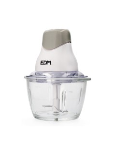 Picadora con recipiente de cristal 320 w