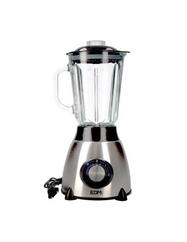 Batidora de vaso mezclador de cristal 550 w 1,5 l