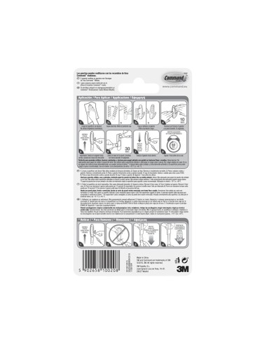 Gancho de diseño, mediano, blanco, 29 x 79 x 29...