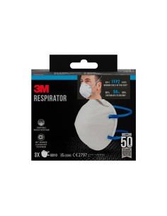 Mascarilla para partículas 8810, sin válvula, ffp2, 3 uds 2