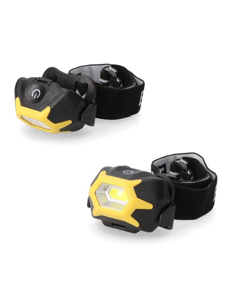 Linterna frontal led a pilas (pilas incluidas)