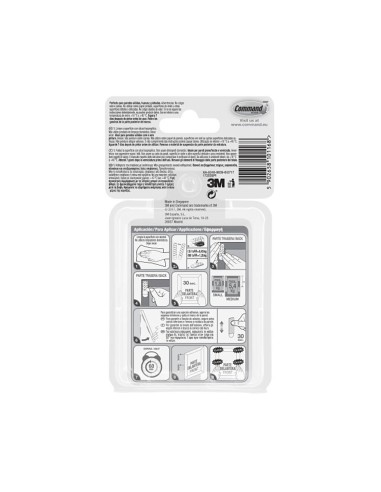 Tiras para colgar cuadros, multipack pequeñas y...