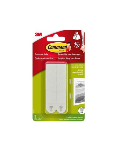 Tiras grandes para colgar cuadros