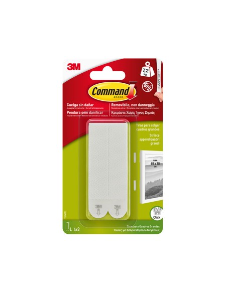 Tiras grandes para colgar cuadros